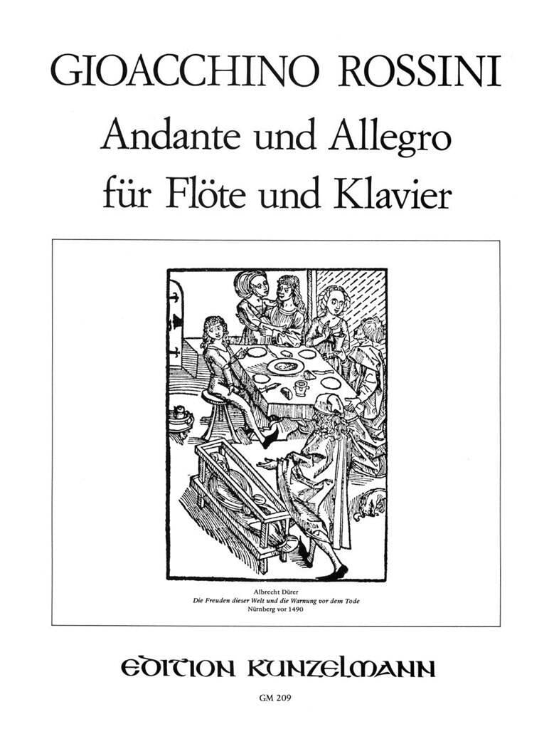 Rossini- Andante and Allegro for Flute and Piano