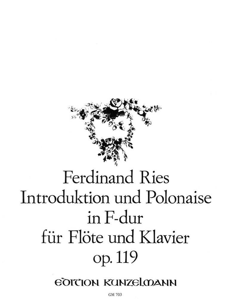 Ries- Introduction and Polonaise in F Major Op.119 for Flute and Piano
