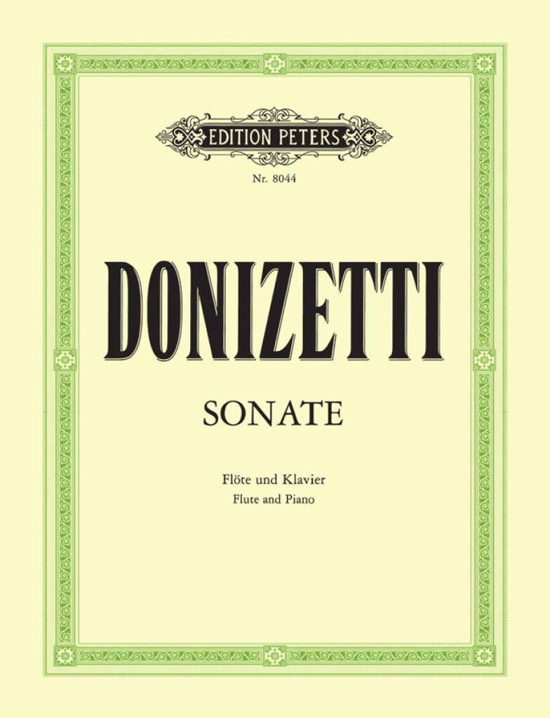 Donizetti Sonata in C Major for Flute and Piano