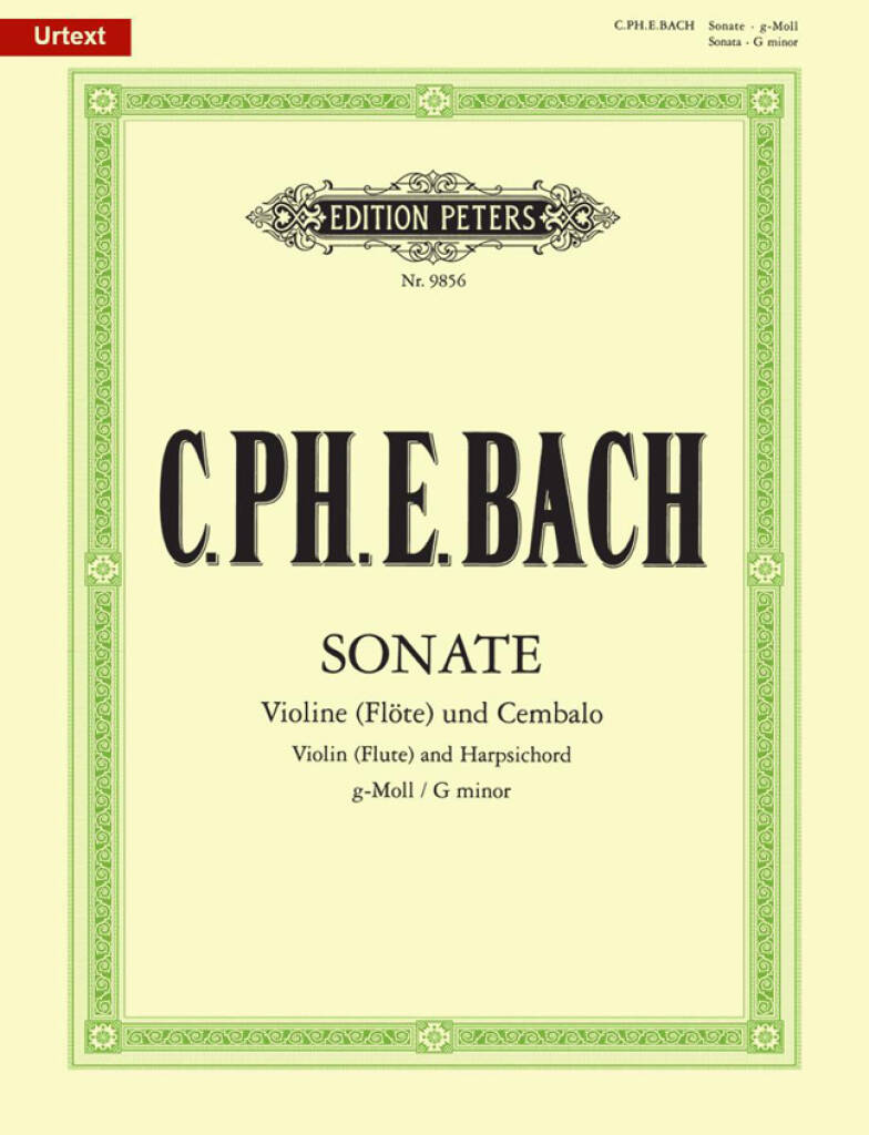 CPE Bach Sonata in G minor