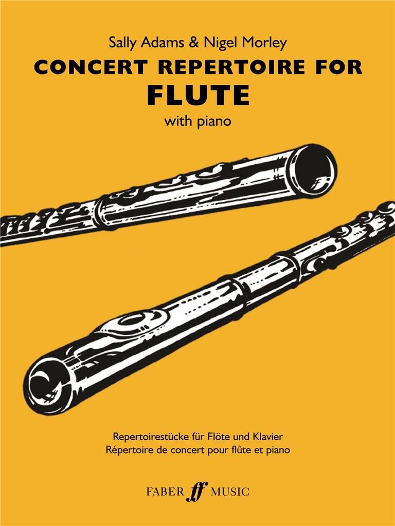 Concert Repertoire for Flute and Piano