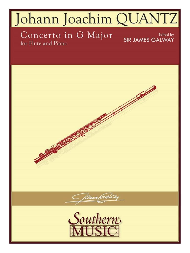 Quantz- Concerto in G QV 5:174 for Flute and Piano (Southern Music)
