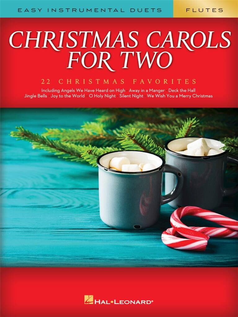 Christmas Carols for Two Flutes- Easy Instrumental Duets