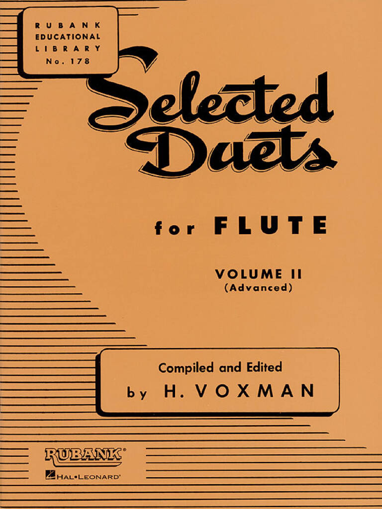 Selected Duets for Flute, Volume 2 (advanced)