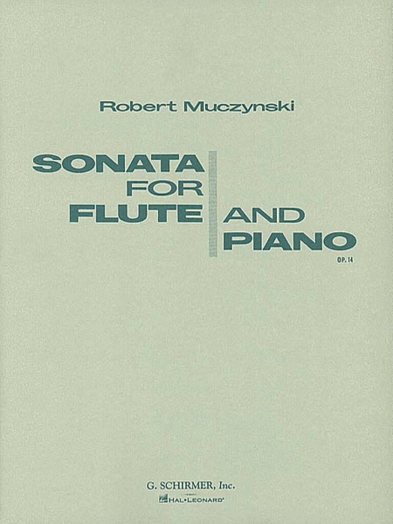 Muczynski- Sonata for Flute and Piano