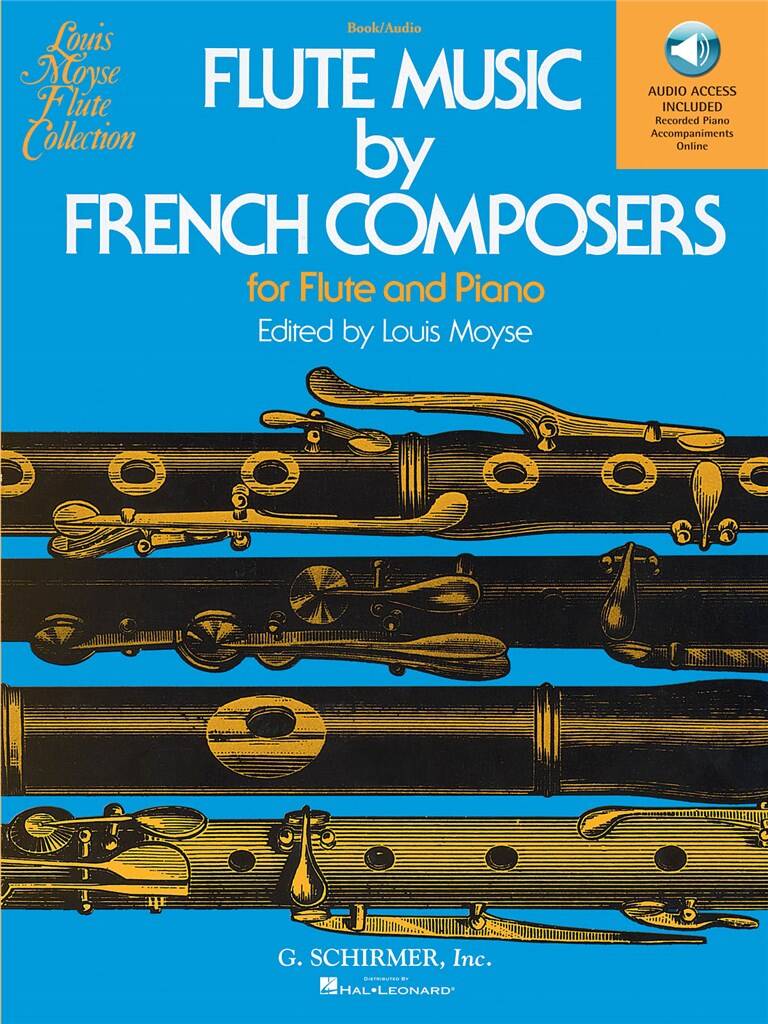 Flute Music by French Composers for Flute and Piano (with optional Audio Access)