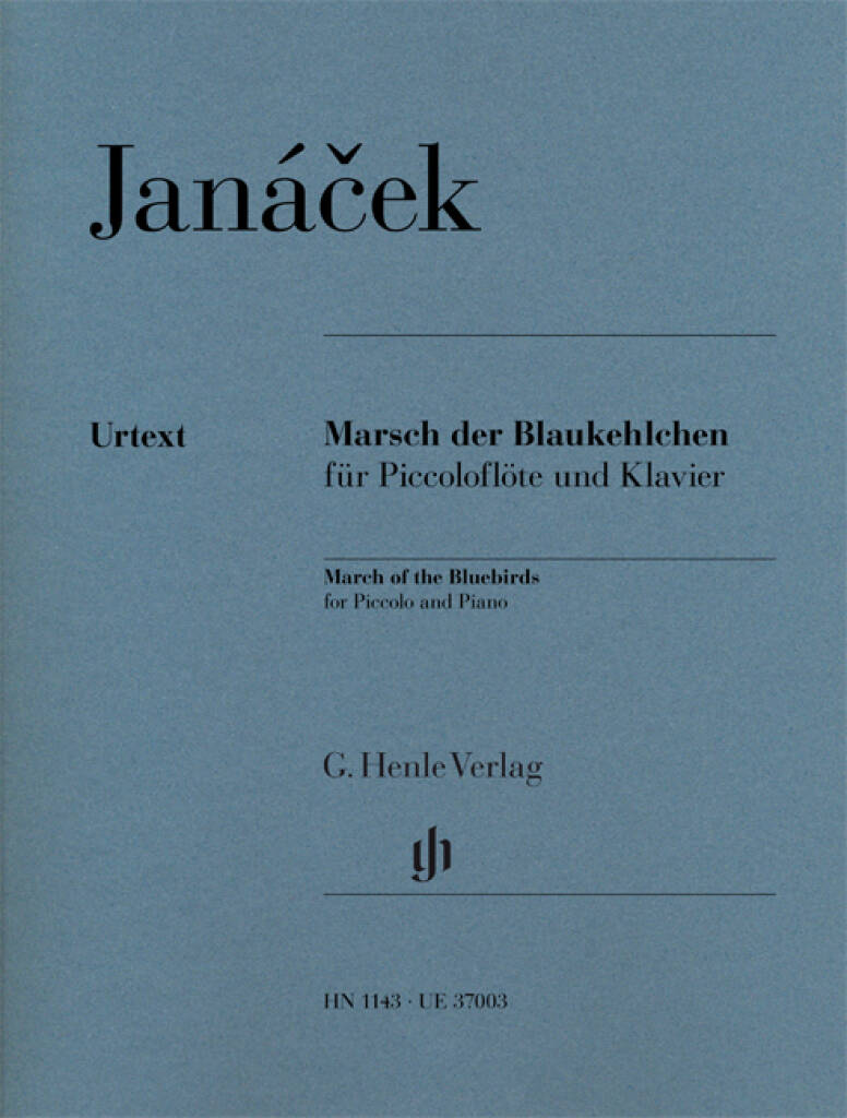 Janacek March of the Bluebirds-Piccolo & Piano