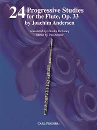 Andersen- 24 Progressive Studies for The Flute Op. 33