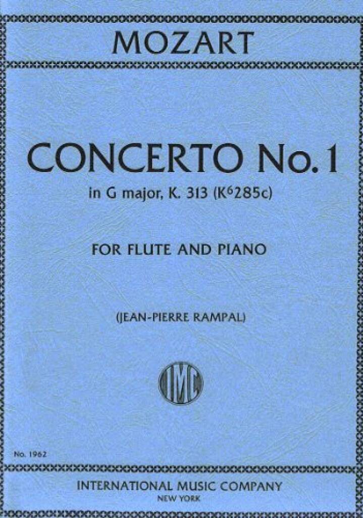Mozart- Concerto No 1 in G Major K313 for Flute and Piano (IMC)