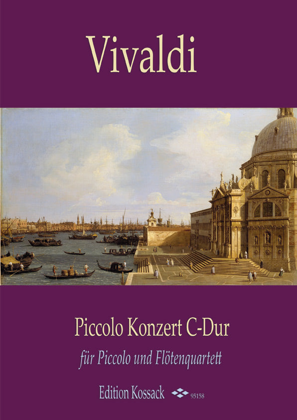 Vivaldi - Piccolo Concerto - Piccolo and Piano - Edition Kossack
