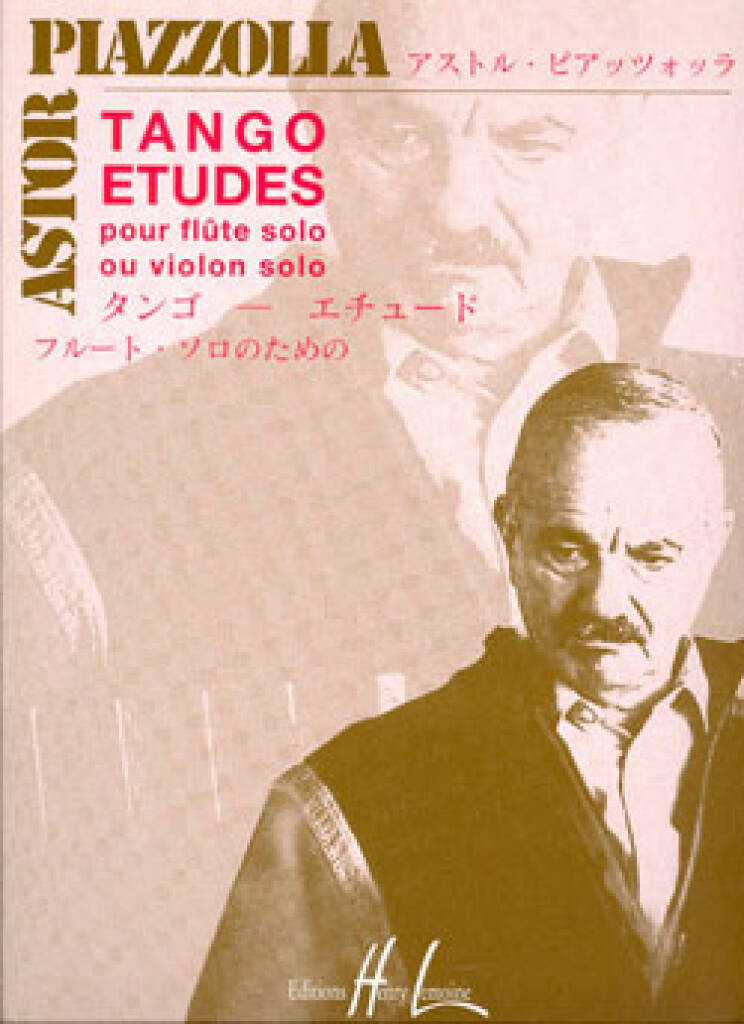 Piazzolla- Tango Etudes for Solo Flute