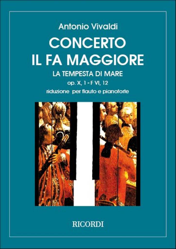 Vivaldi- Concerto in F Major (La Tempesta Di Mare) for Flute and Piano