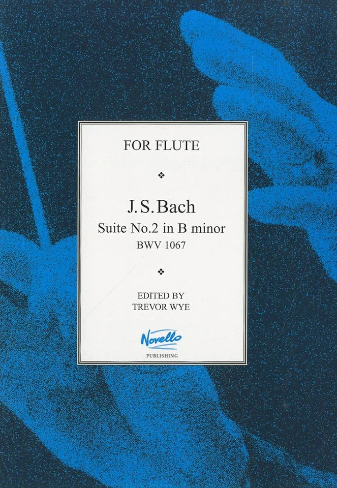 JS Bach Suite No 2 in B Minor BWV 1067-Flute and Piano: Novello