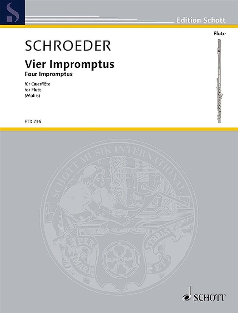 Schroeder- Four Impromptus for Solo Flute