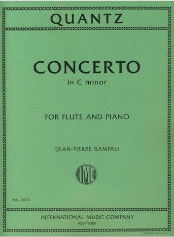 Quantz- Concerto in C Minor for Flute and Piano (IMC)