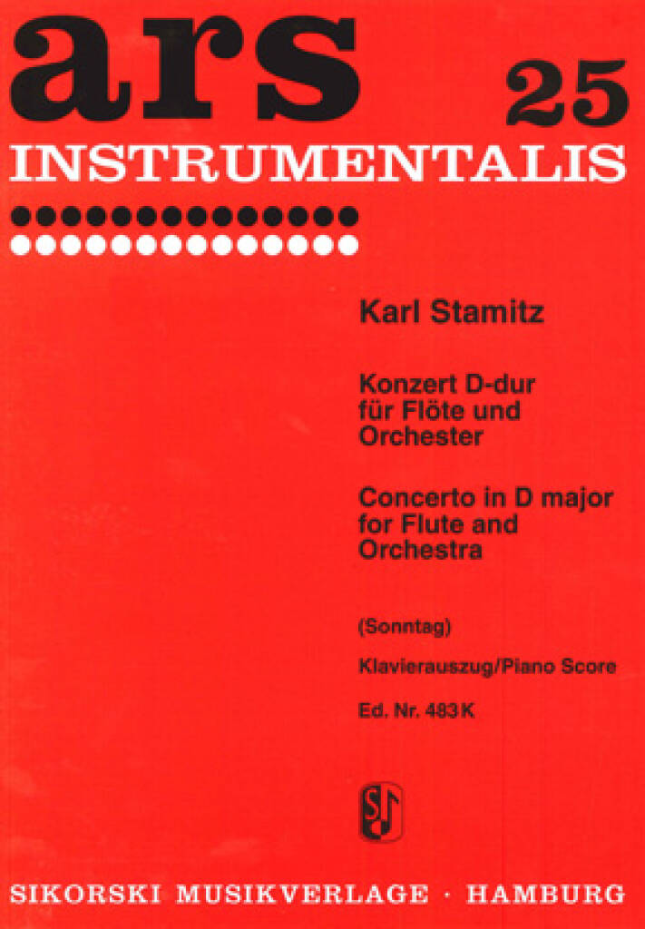 Stamitz- Concerto in D Major for Flute and Piano