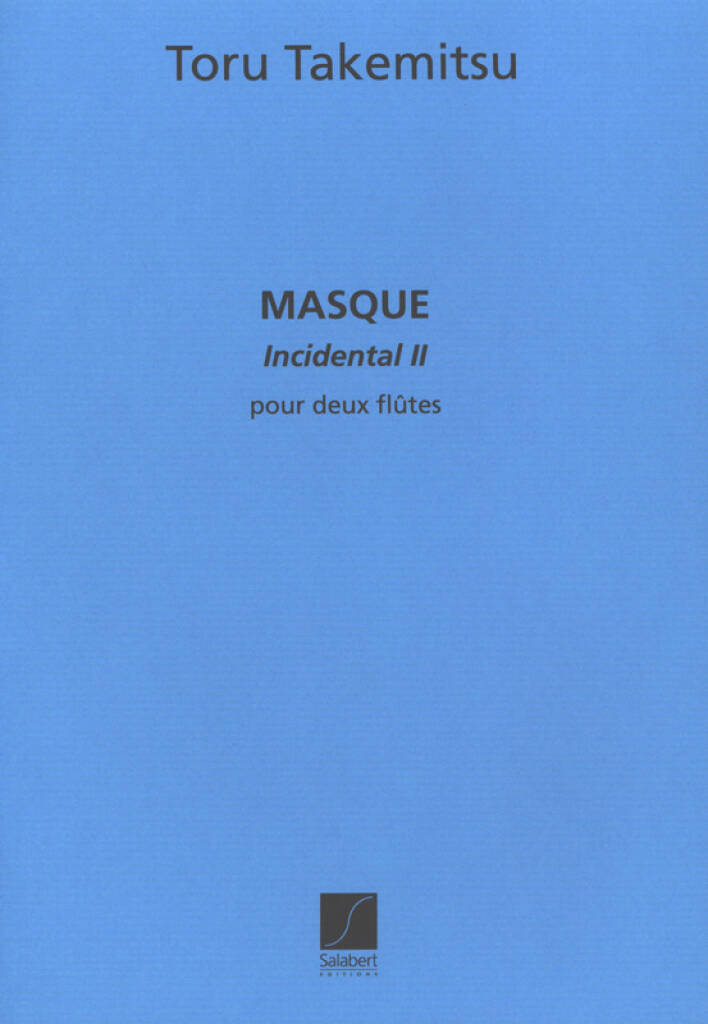 Takemitsu- Masque Continu Incidental No. 2 for Two Flutes
