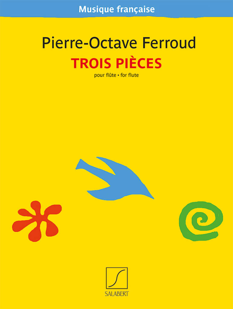 Ferroud Trois Pieces for Solo Flute