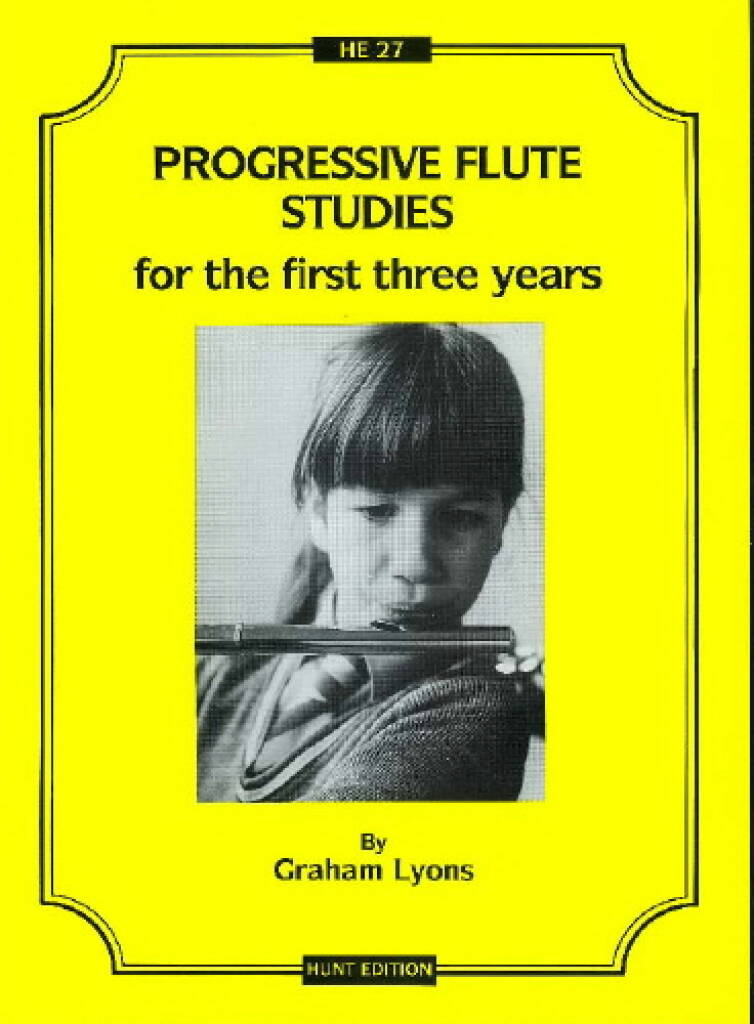 Lyons- Progressive Flute Studies for the First Three Years