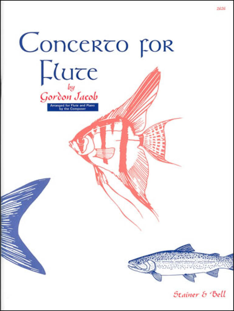 Jacob- Concerto No 1 for Flute and Piano
