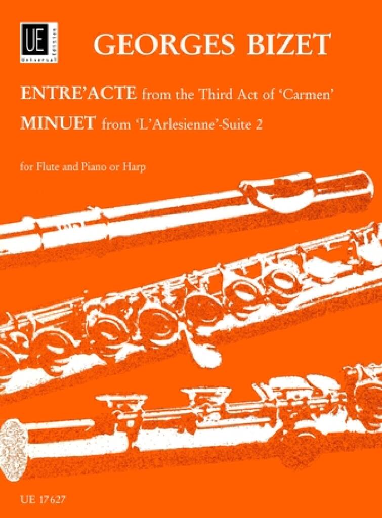 Bizet Minuet et Entr'acte- Flute and Piano
