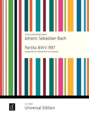 JS Bach Partita in C Moll BWV 997-Flute and Harpsichord