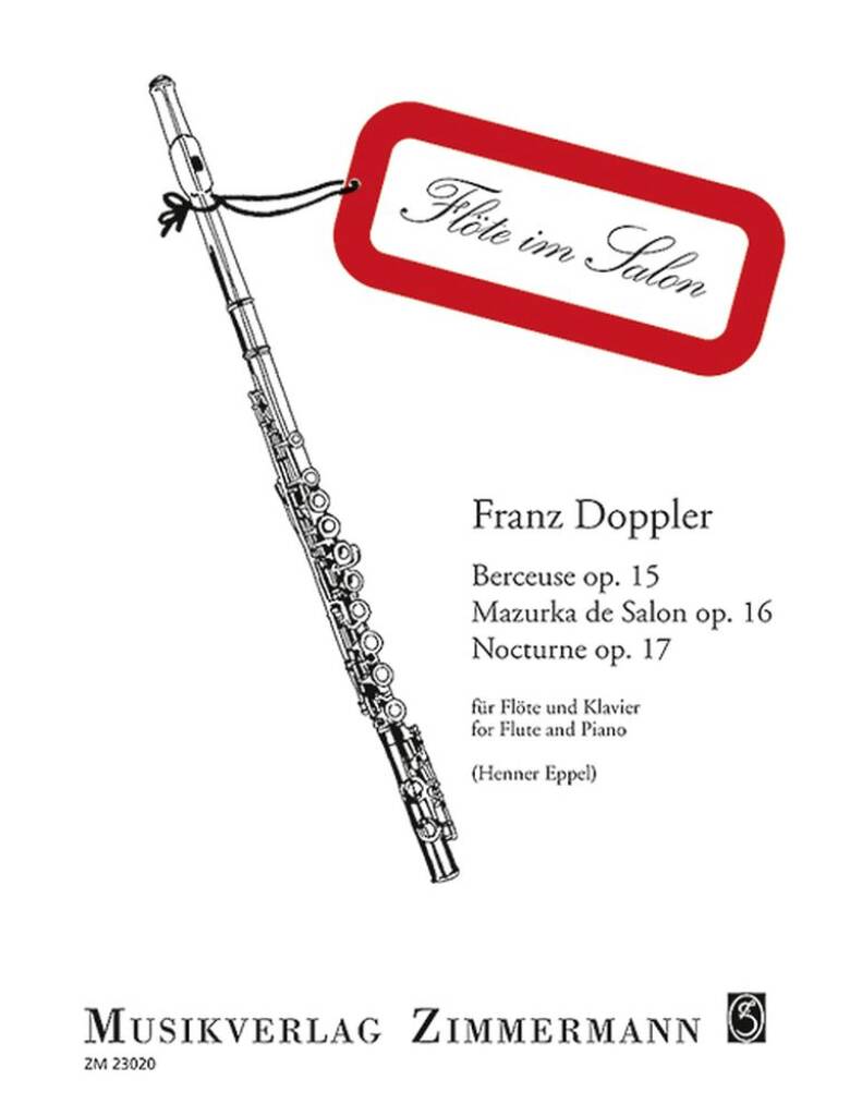 Doppler- Three Salon Pieces for Flute and Piano (Zimmermann)