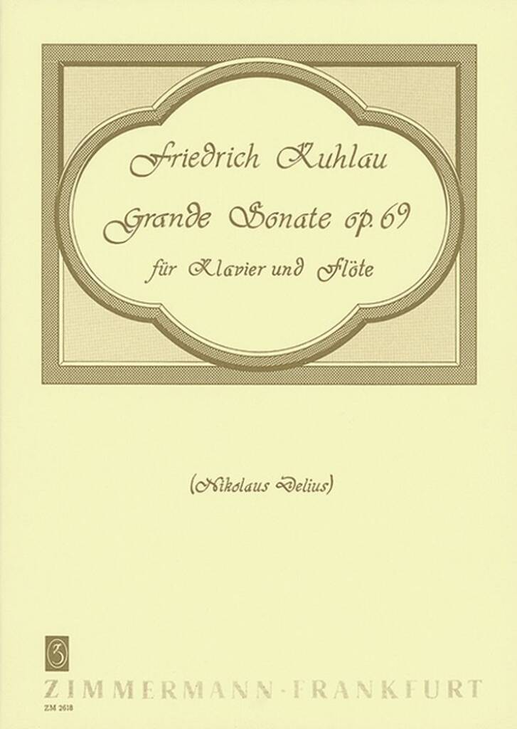 Kuhlau- Grande Sonata Op 69 for Flute and Piano