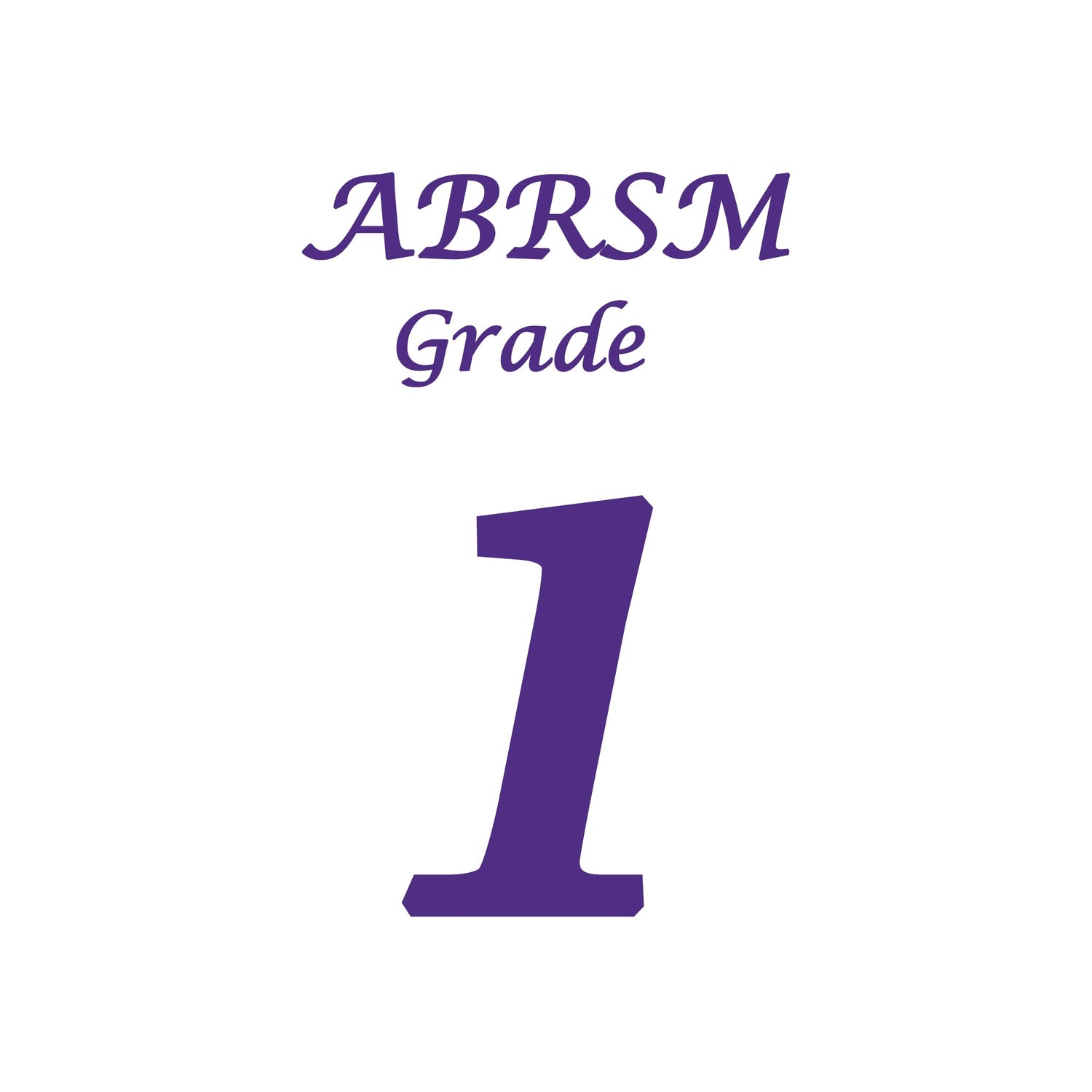 ABRSM Grade 1