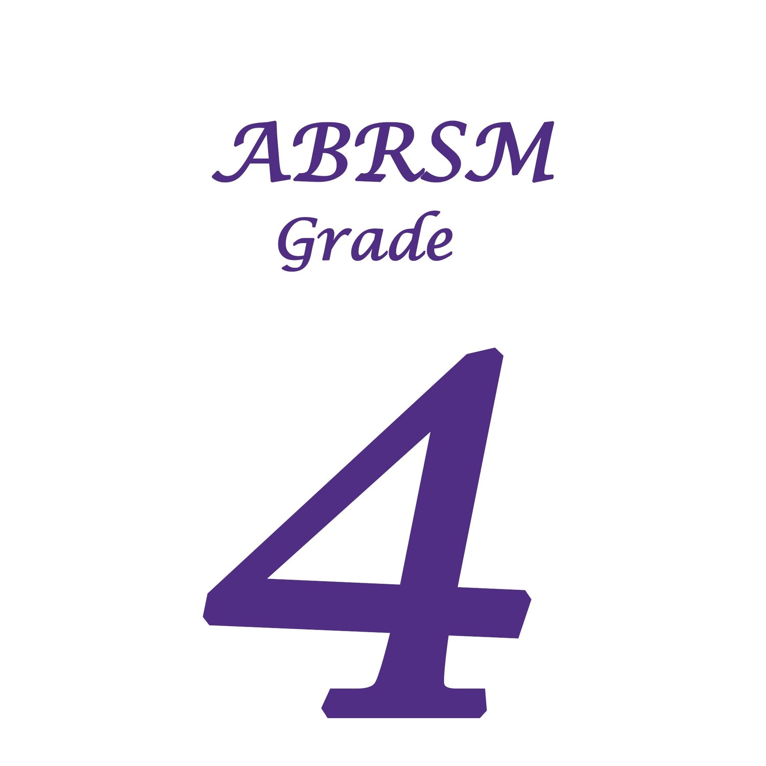 ABRSM Grade 4