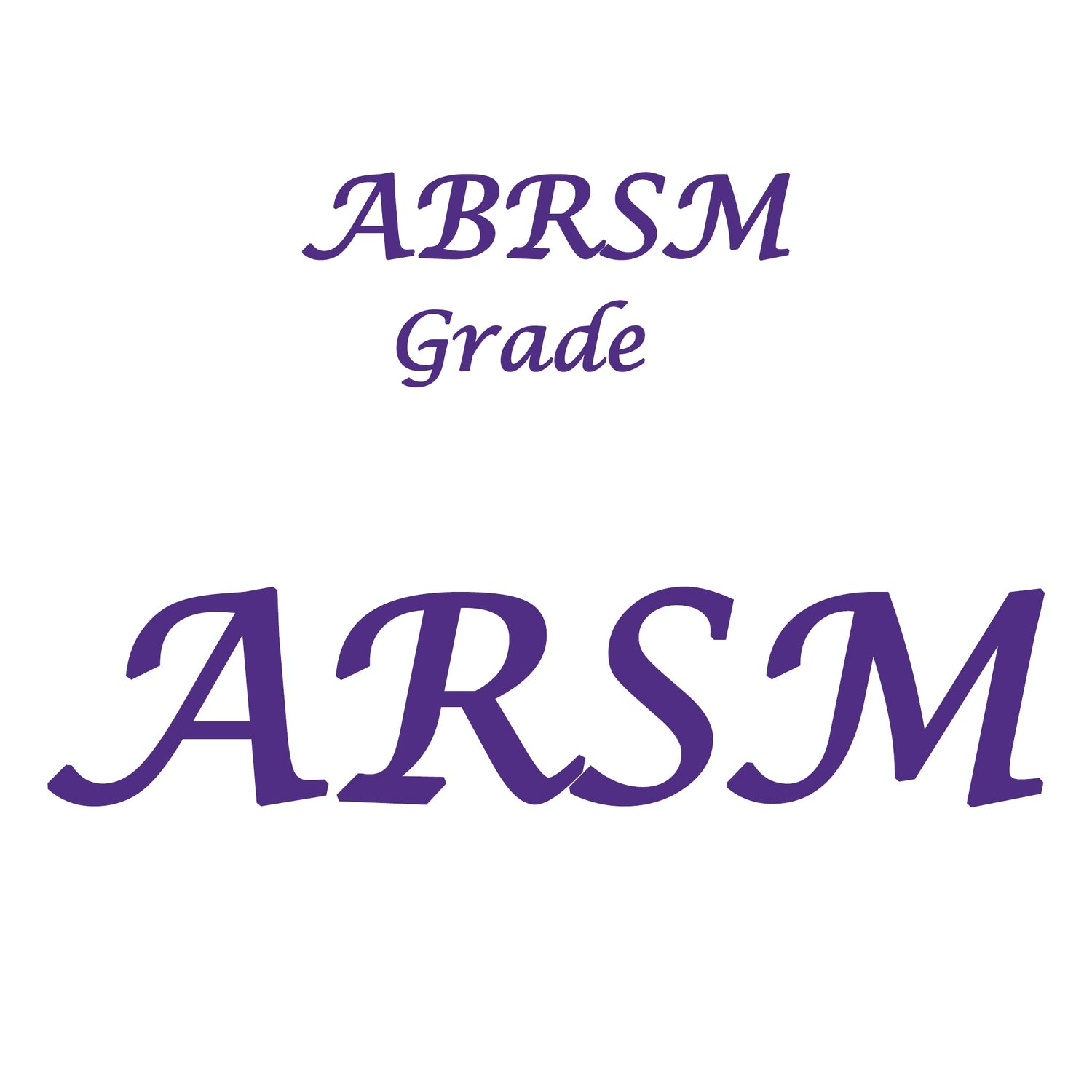 Abrsm ARSM
