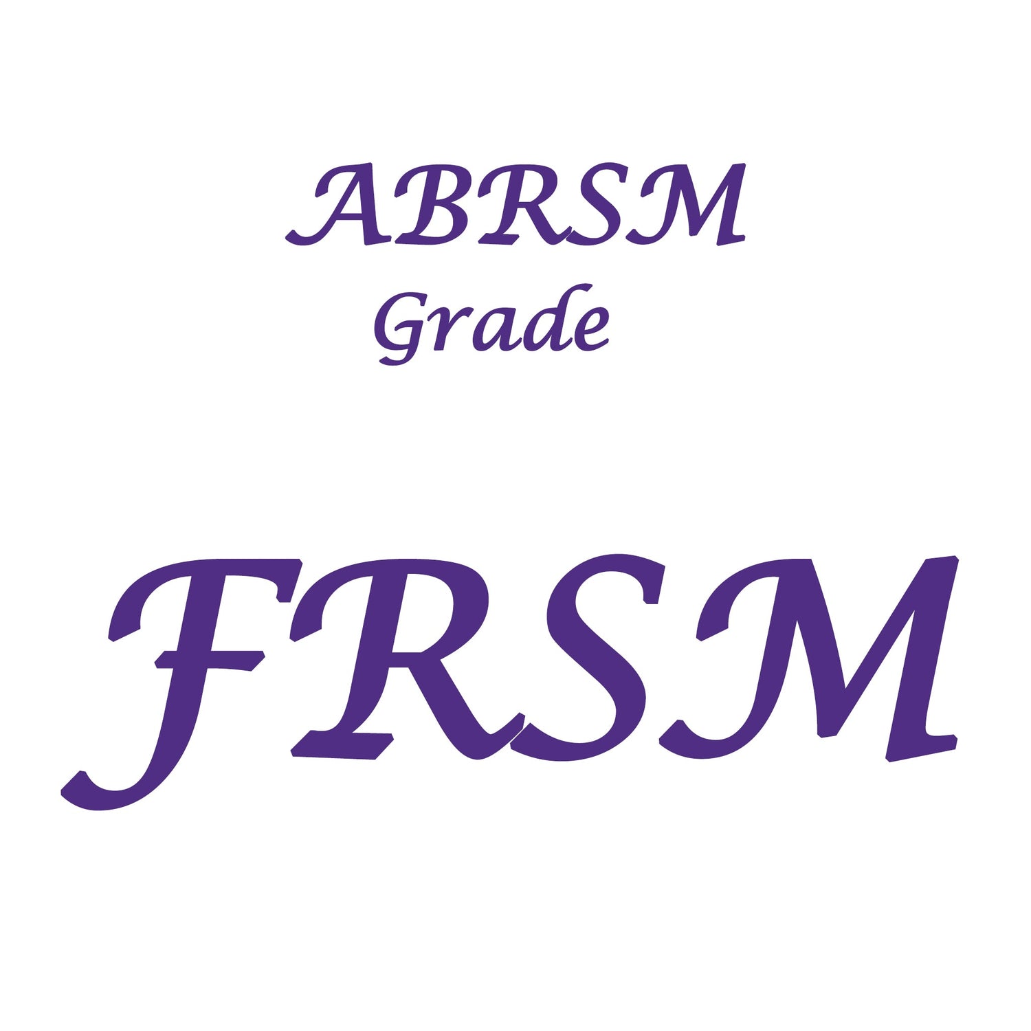 ABRSM FRSM