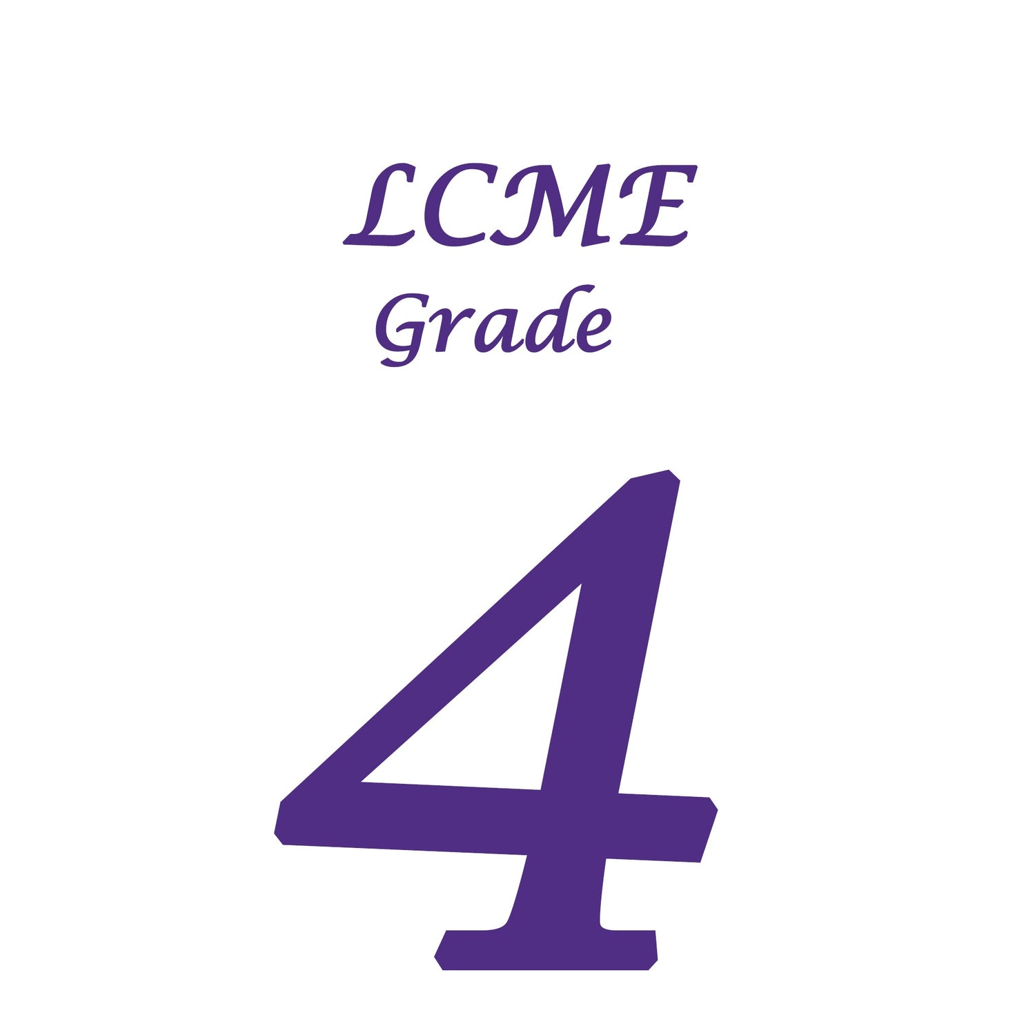 LCME Grade 4