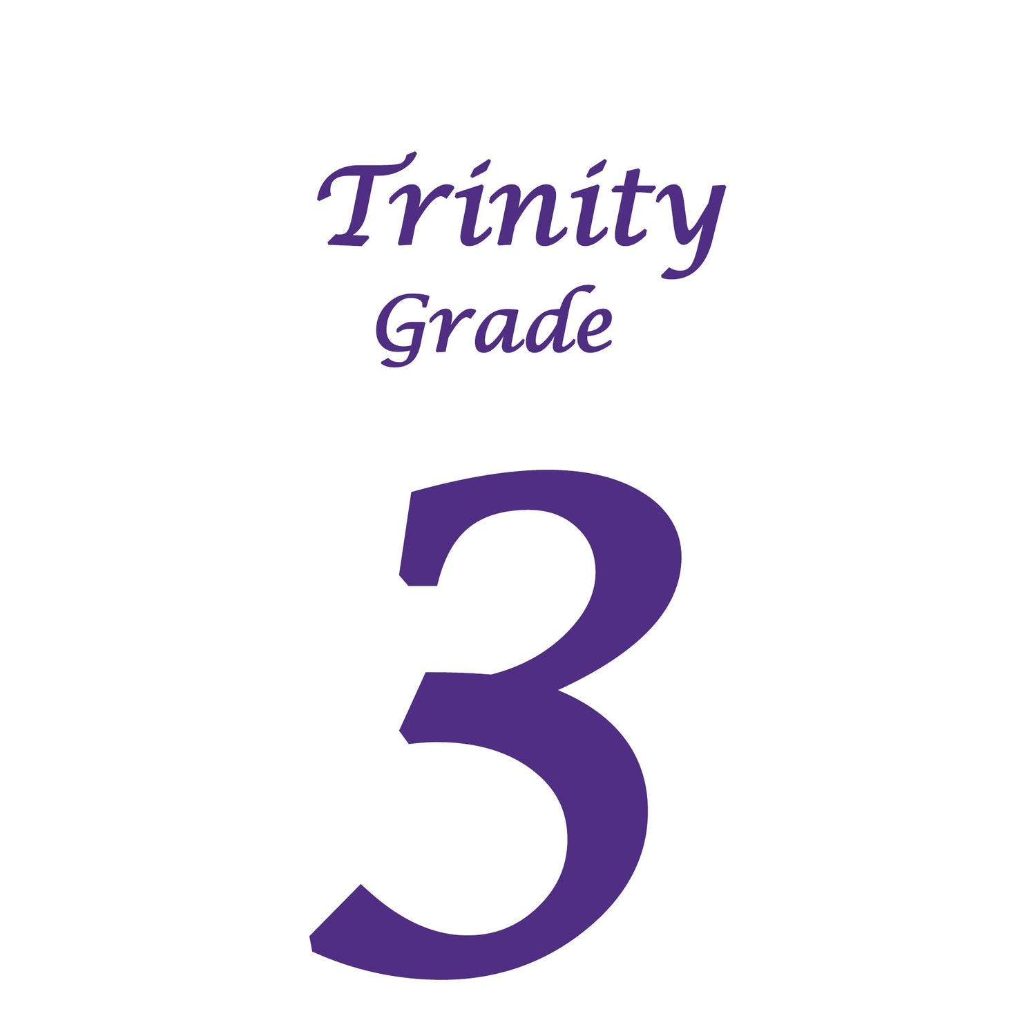 Trinity Grade 3