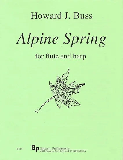 Buss- Alpine Spring for Flute and Harp