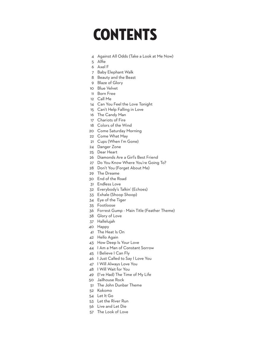 101 Movie Hits for Flute