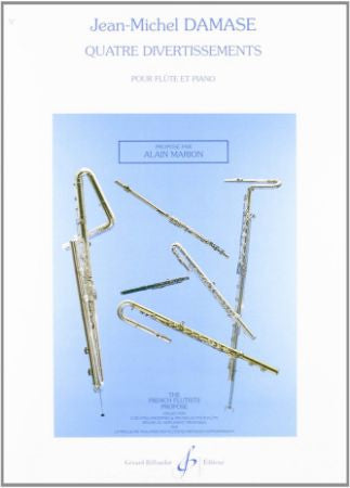 Damase- Quatre Divertissements for Flute and Piano