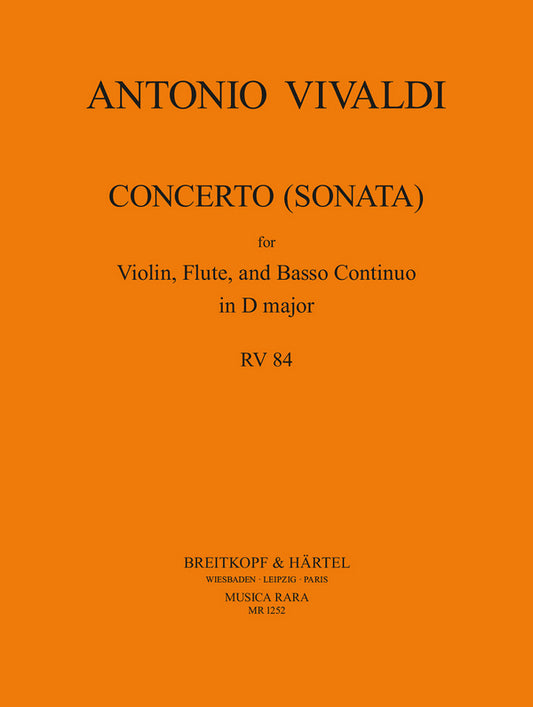Vivaldi- Concerto for Violin, Flute and Basso Continuo RV84
