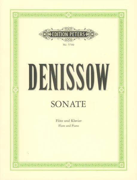Denisov- Sonata for Flute and Piano (Peters)
