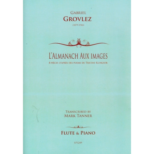 Grovlez- L’Almanach aux Images for Flute and Piano