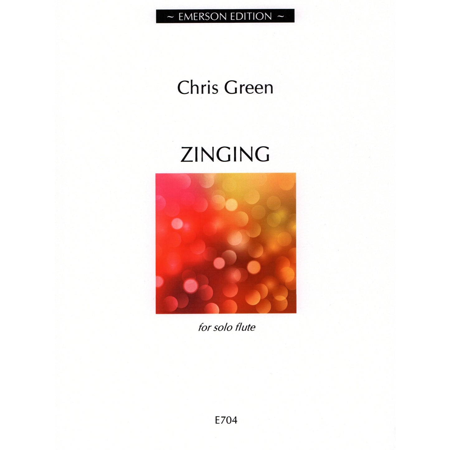 Green- Zinging for Solo Flute