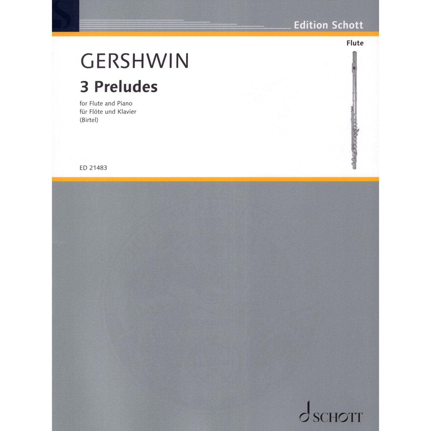 Gershwin- 3 Preludes for Flute & Piano