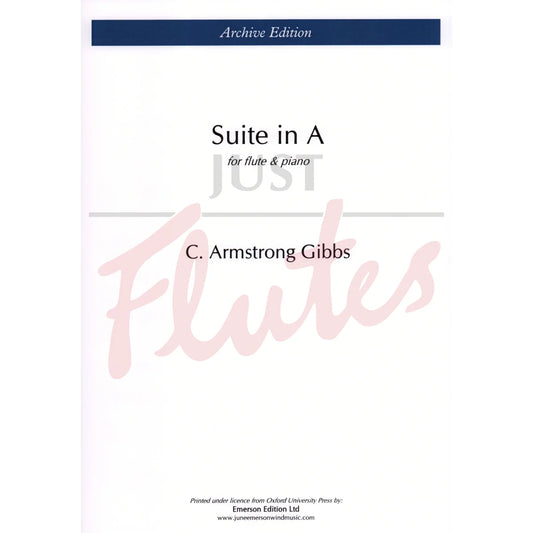 Armstrong Gibbs- Suite in A for Flute and Piano