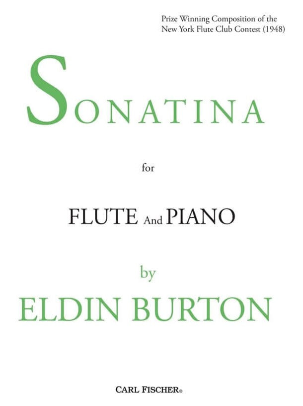 Burton Sonatina- Flute and Piano