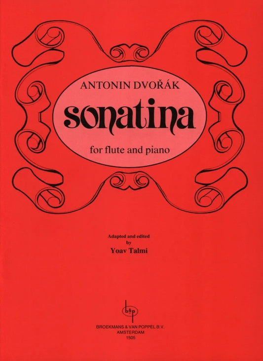 Dvorak- Sonatina in G Major Opus 100 for Flute & Piano ((B.V.)