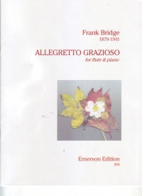 Bridge Allegretto Grazioso for Flute and Piano