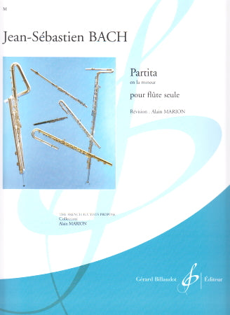 JS Bach Partita BWV1013 for Solo Flute- Billaudot