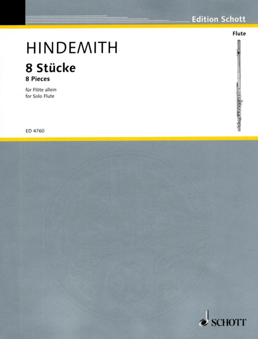 Hindemith- 8 Pieces for Solo Flute
