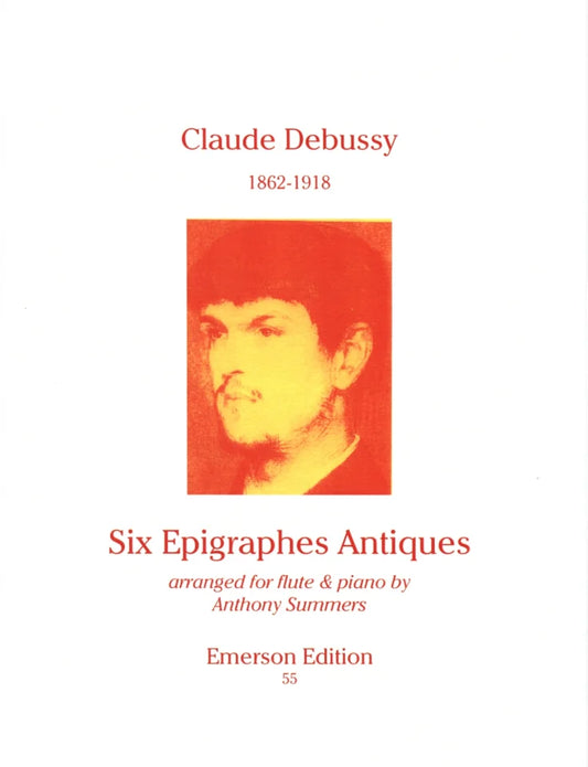 Debussy Six Epigraphes Antiques-Flute and Piano