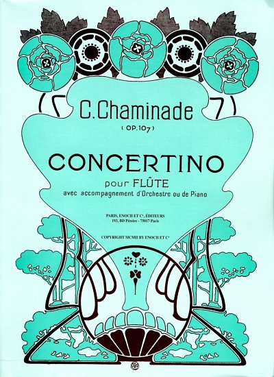 Chaminade- Concertino Op 107 for Flute & Piano (Enoch)
